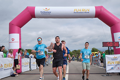 Fun Run Fundaci PortAventura, 2024 Por dentro del parque