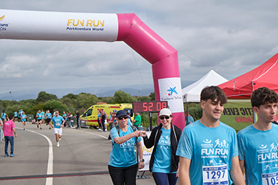 Fun Run Fundaci PortAventura, 2024 Por dentro del parque