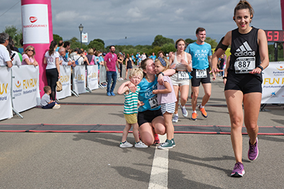 Fun Run Fundaci PortAventura, 2024 Por dentro del parque