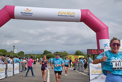 Fun Run Fundaci PortAventura, 2024 Por dentro del parque