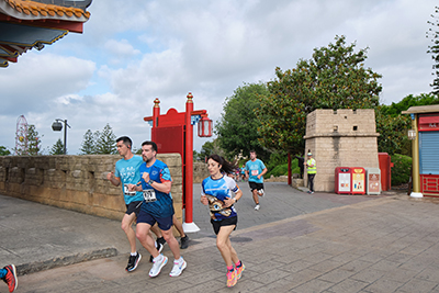 Fun Run Fundaci PortAventura, 2024 Por dentro del parque