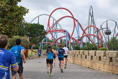 Fun Run Fundaci PortAventura, 2024 Por dentro del parque