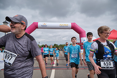 Fun Run Fundaci PortAventura, 2024 Por dentro del parque