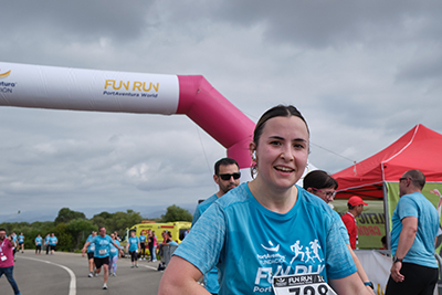 Fun Run Fundaci PortAventura, 2024 Por dentro del parque