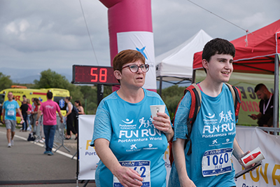 Fun Run Fundaci PortAventura, 2024 Por dentro del parque