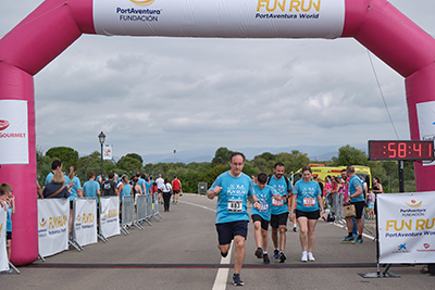 Fun Run Fundaci PortAventura, 2024 Por dentro del parque