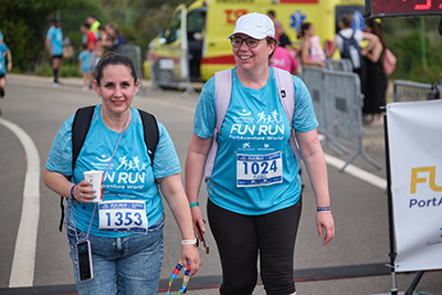 Fun Run Fundaci PortAventura, 2024 Por dentro del parque