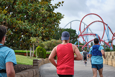 Fun Run Fundaci PortAventura, 2024 Por dentro del parque