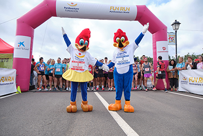 Fun Run Fundaci PortAventura, 2024 Por dentro del parque