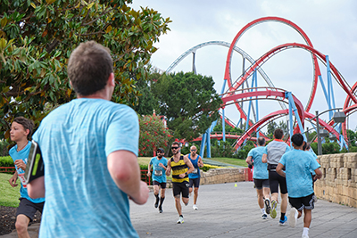 Fun Run Fundaci PortAventura, 2024 Por dentro del parque