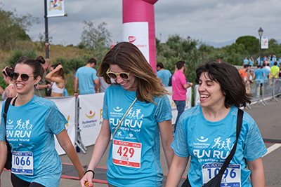 Fun Run Fundaci PortAventura, 2024 Por dentro del parque