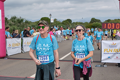 Fun Run Fundaci PortAventura, 2024 Por dentro del parque