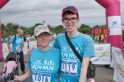 Fun Run Fundaci PortAventura, 2024 Por dentro del parque