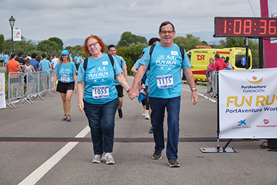 Fun Run Fundaci PortAventura, 2024 Por dentro del parque