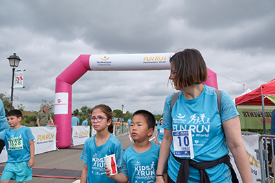 Fun Run Fundaci PortAventura, 2024 Por dentro del parque