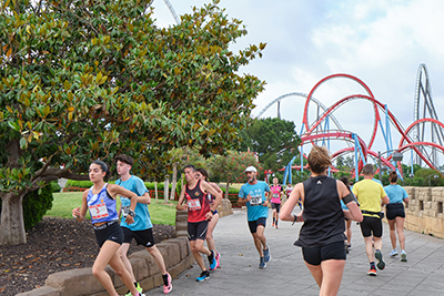 Fun Run Fundaci PortAventura, 2024 Por dentro del parque