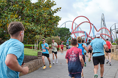 Fun Run Fundaci PortAventura, 2024 Por dentro del parque