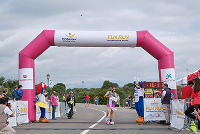 Fun Run Fundaci PortAventura, 2024 Por dentro del parque