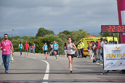 Fun Run Fundaci PortAventura, 2024 Por dentro del parque