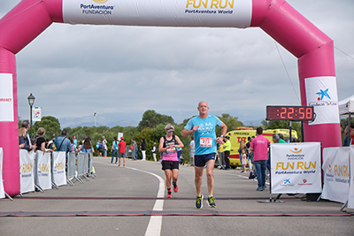 Fun Run Fundaci PortAventura, 2024 Por dentro del parque